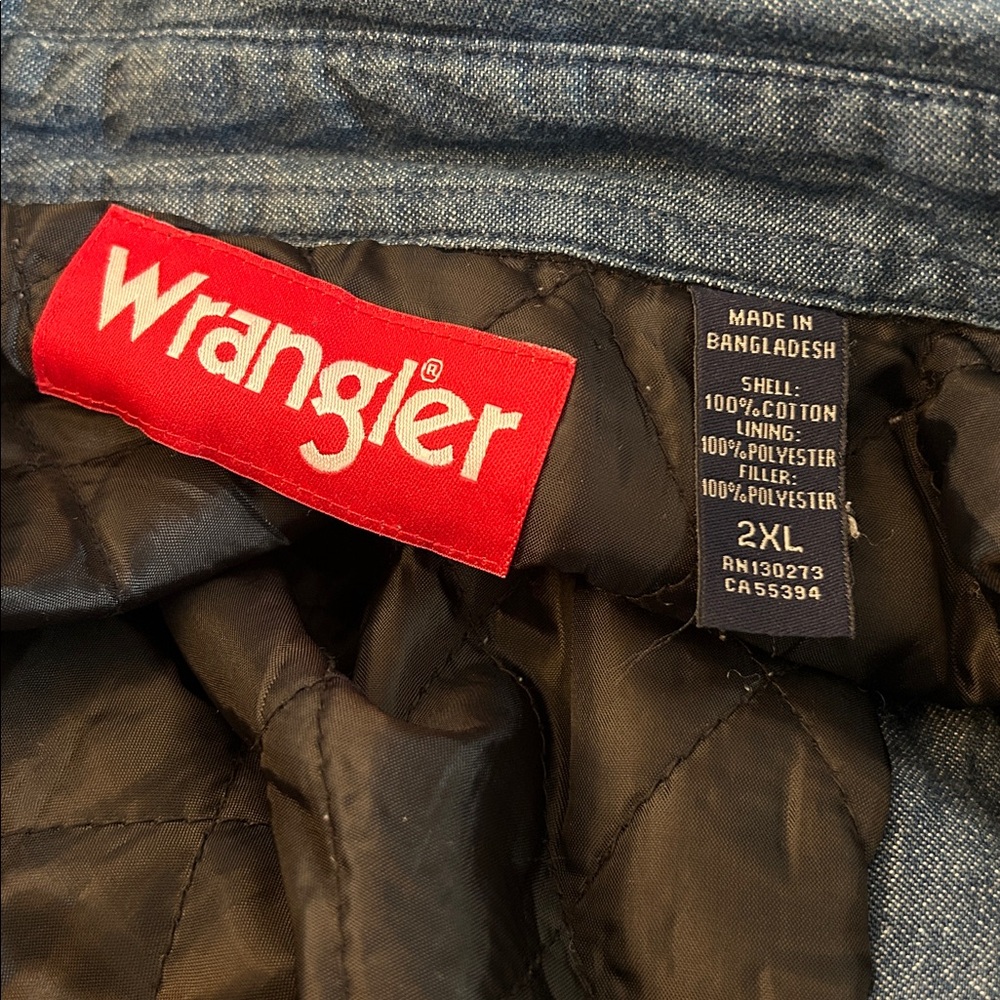 Wrangler Denim Blue Men's Jacket - Picture 9 of 9